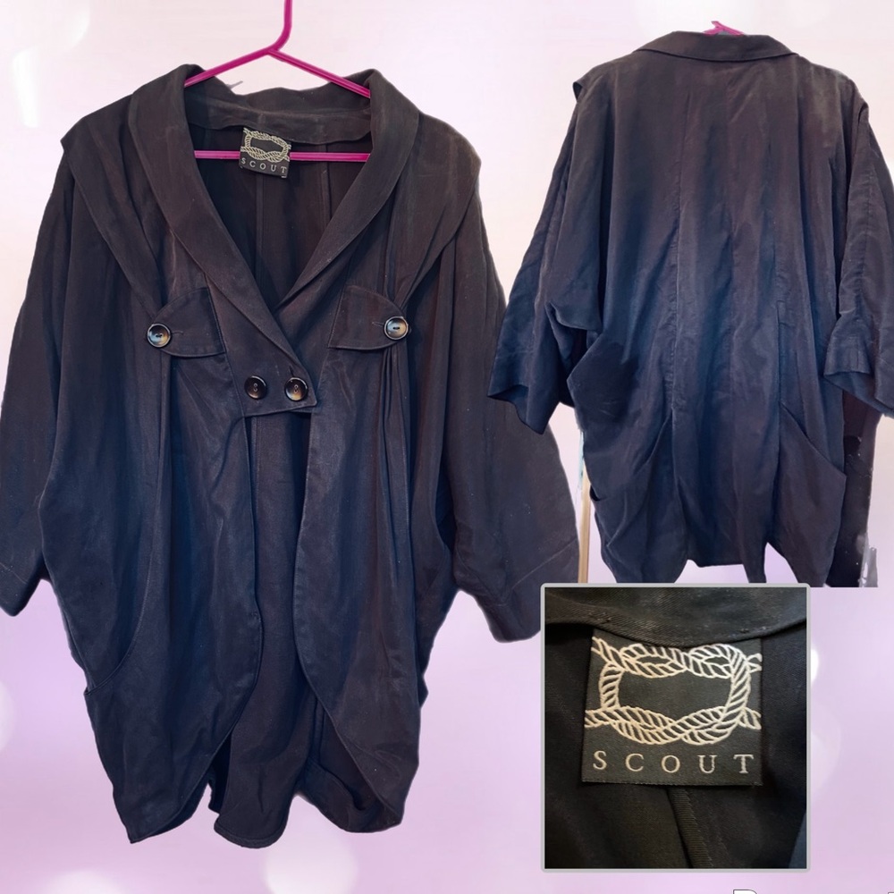 Scout Black Faille Women's Jacket
